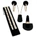 Black Velvet Bracelet Earring Jewelry Displays 4 Pc Set