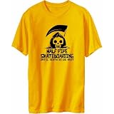 Half-Pipe Skateboarding Until Death Separate Us Sports Mens T-Shirt (Yellow, Sizes X-Small - XXX-Large)