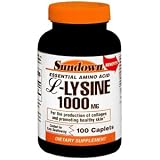 SUN DOWN L-LYSINE 1000MG 45097 100 CAPSULES
