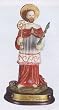 Luciana Collection - Statue - Saint Raymond - Poly Resin Statues on Dark Base - 5in.