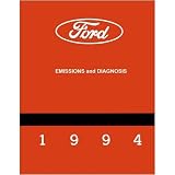 1994 FORD LINCOLN MERCURY Emissions Diagnosis Manual by Ford