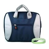 Amazon Kindle DX 2-Tone Tag Series Carrying Case (Blue - Silver) + Live*Laugh*Love Wrist Band!!!