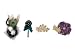 Bundle Monster - 4 superbes barrettes à cheveux - strass