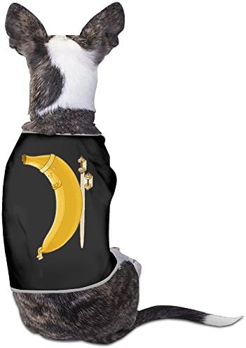 Sosoul Banana Body-building Vintage Clothing For Puppy S Black