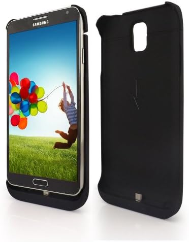 5200mAh External Backup Power Bank Battery Case Cover For Samsung Galaxy Note 3 III N9000 (Black)