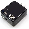 Rix eco Charger ���`�E���C�I���d�r<1000mAh>���� USB�o��AC�[�d�� �u���b�N RX-LBAC10UBK