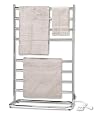 Warmrails Hyde Park Freestanding Towel Warmer and Drying Rack, Chrome