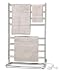 Warmrails Hyde Park Freestanding Towel Warmer and Drying Rack, Chrome