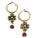 Hultquist Gold Plated Barocco Earrings