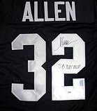 Marcus Allen Autographed/Hand Signed Oakland Raiders Black Jersey SB XVIII MVP PSA/DNA