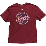 Adidas Indiana Fever Distressed Primary Logo T-Shirt
