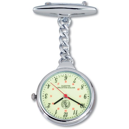Nurse/ Nursing Medical Lapel Glow Watch Military Time Nurse/ Nursing Medical Lapel Glow Watch Military Time