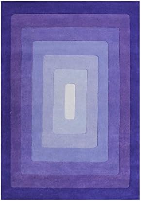 Alliyah Handmade Bleached Denim New Zealand Wool Blend Rug (5' x 8')