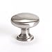 Berenson 9432-4BPN-P Advantage Plus 7 31mm Mushroom Knob from the Uptown Appeal Collection, Brushed Nickel Finish