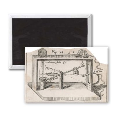 PERPETUAL MOTION MACHINE - 3x2 inch Fridge Magnet - large magnetic button - Magnet