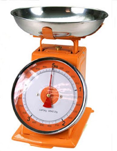 Bilancia da cucina dietetica pesa alimenti analogica max 5kg in metallo colorato con piatto inox; confezione regalo; colori assortiti (verificare disponibilità) Bilancia da cucina dietetica pesa alimenti analogica max 5kg in metallo colorato con piatto inox; confezione regalo; colori assortiti (verificare disponibilità)