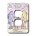 Londons Times Funny Society Cartoons - Old Age Home For Zeppelins - Light Switch Covers - 2 plug outlet cover