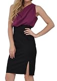 TFNC, Fashion Victim, Robe Crayon avec Bustier Fluide