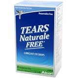 Tears Naturale Free Lubricant Eye Drops, 60 Single-Use Vials