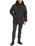 IMAGE OF Ben Sherman Men's Wadded Nylon City Parka, Olive Branch, XX-Large