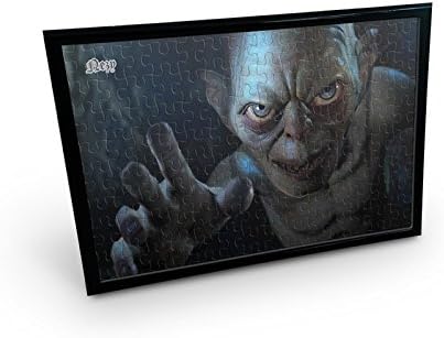 NEZY Adventure Game Middle-Earth 120 Pieces Jigsaw Puzzle with Table Photo Picture Home Decor Frame (11.4" x 7.9") - PUZME03