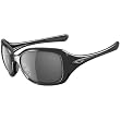 Oakley Necessity Women's Polarized Lifestyle Casual Sunglasses - Polished Black/Grey