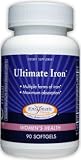 Ultimate Iron 90 Softgel ( Provides highly absorbable iron with liquid liver fractions ) Enzymatic Therapy