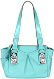 KATHY Van Zeeland Jem & Jive Triple Entry Tote,Ocean,One Size