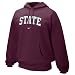 Search : Nike Mississippi State Bulldogs Maroon Arch Lettering Hoody Sweatshirt