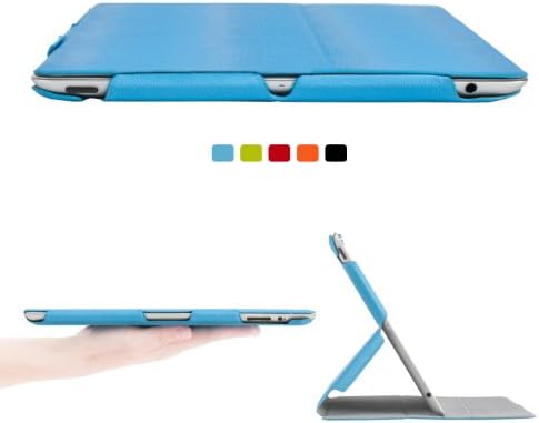 MACOON Case SuperThin iPad 4, 3 &amp; 2 Protective case extra thin and stable with Sleep/Wake-up Function, color:blue