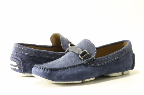 BOSS Black by Hugo Boss Men's Drefinno US Driver,Medium Blue,9 M US
