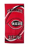 Cincinnati Reds Fiber Reactive Pool/Beach/Bath Towel (Team Color)
