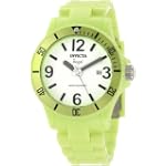 Invicta Women's 1211 Angel White Dial Neon Green Plastic Watch
