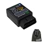 EEEKit Advanced New Version V1.5 ELM327 OBDII OBD2 Android compatible Bluetooth Automotive Vehicle Car Diagnostic Interface Scanner + EEEKit Soft Protective Storage Pouch