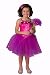 A Wish Come True-Tahitian Flower Dress-Fuchsia-Size SC