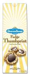 Heaven Scent Cookies, Fudge Thumbprint, 6-Ounce Packages (Pack of 6)