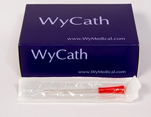 WyCath Hydrophilic Lubricated Meatal Dilator Tapered Tip 18ch (Box of 30)