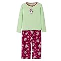 Girls' Circo&reg; Pajama Set - Green Bird