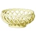 Kitchen & Housewares : Ceramic Woven Basket - Yellow Buttercup