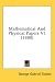 Books : Mathematical And Physical Papers V1 (1880)