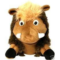 Squeaky Plush Warthog Dog Toy