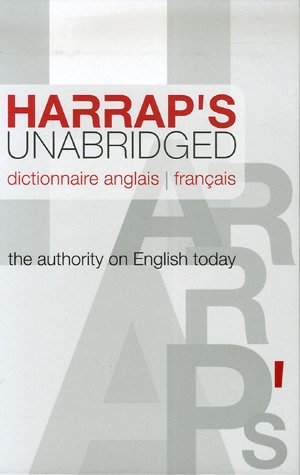 City Travel Guides Discounted  Livres : Harrap's Unabridged : Volume 1, Dictionnaire anglais-français