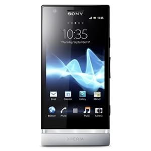 Sony LT22i Xperia P Unlocked Android Smartphone NXT Series with 4-Inch Reality Display, 1Ghz Dual Core, 8MP Camera, 16 GB Memory - No Warranty - Silver