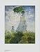 Lady with Parasol Styles Art Poster Print by Claude Monet, 28x36