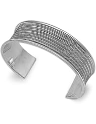 Sterling Silver cuff Bracelet Dimension 60mm(2.4")