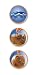 Toys : Ravensburger Historic World 540 piece puzzleball® on V-Stand