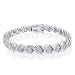 Sterling Silver 1.00 Carat Diamond Bracelet