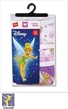 Toddler Girls 2/3 - 3 PACK Hanes Girls Showtoons Cotton Briefs Tinkerbell