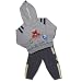 Sesame Street - Clothing - Infant Boys Elmo and Friends Grey and Navy Fleece Hoodie 2 Piece Set