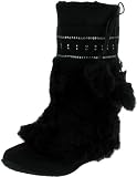 HOT FASHION Womens Kathy 1 Vegan Friendly Faux Fur Faux Suede Mukluk Warm Lined Boot Shoe 410bgBOIKGL. SL160 HOT FASHION Womens Kathy 1 Vegan Friendly Faux Fur Faux Suede Mukluk Warm Lined Boot Shoe